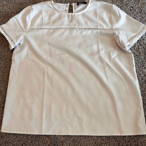 White blouse with detailing
